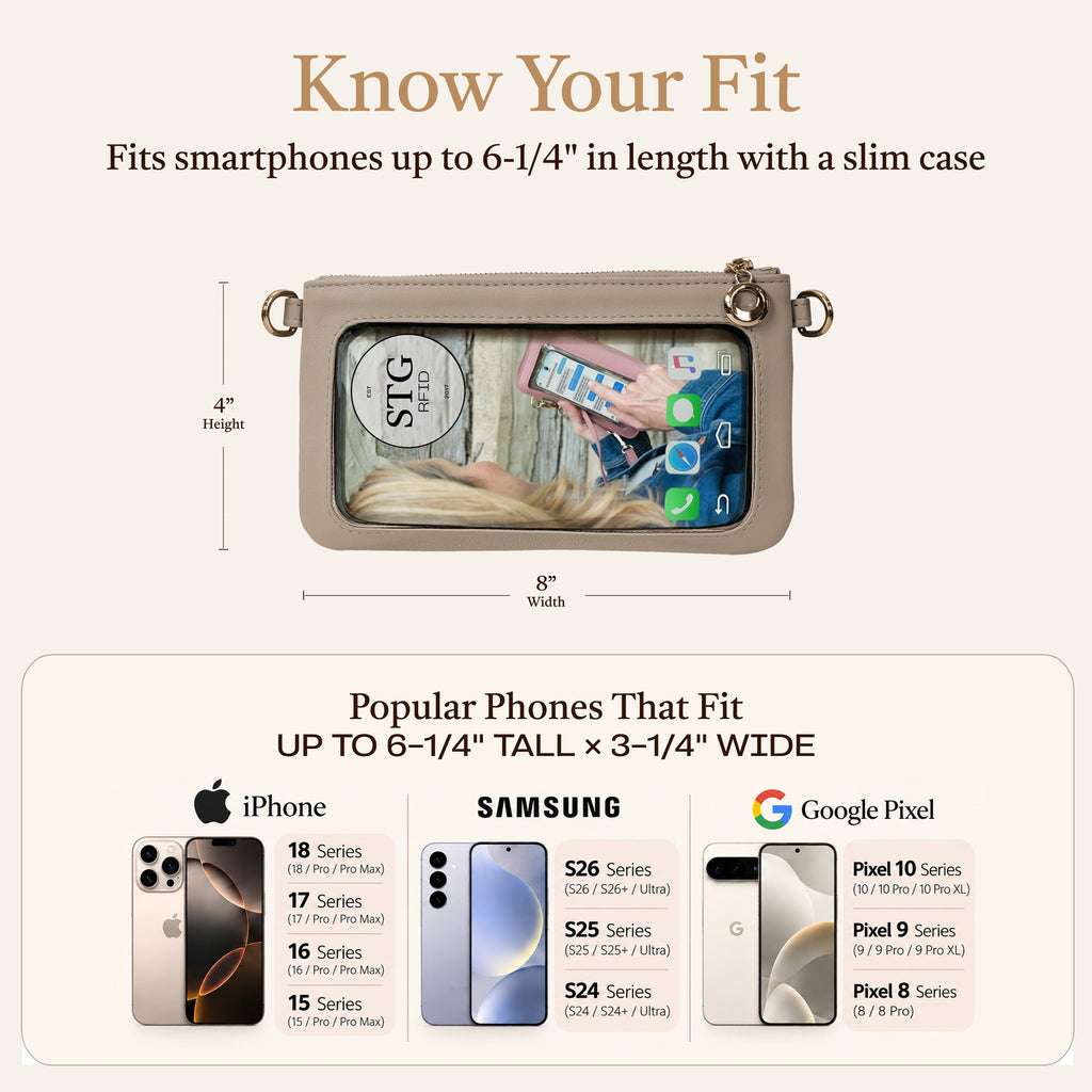 Bella RFID Touch Screen Purse